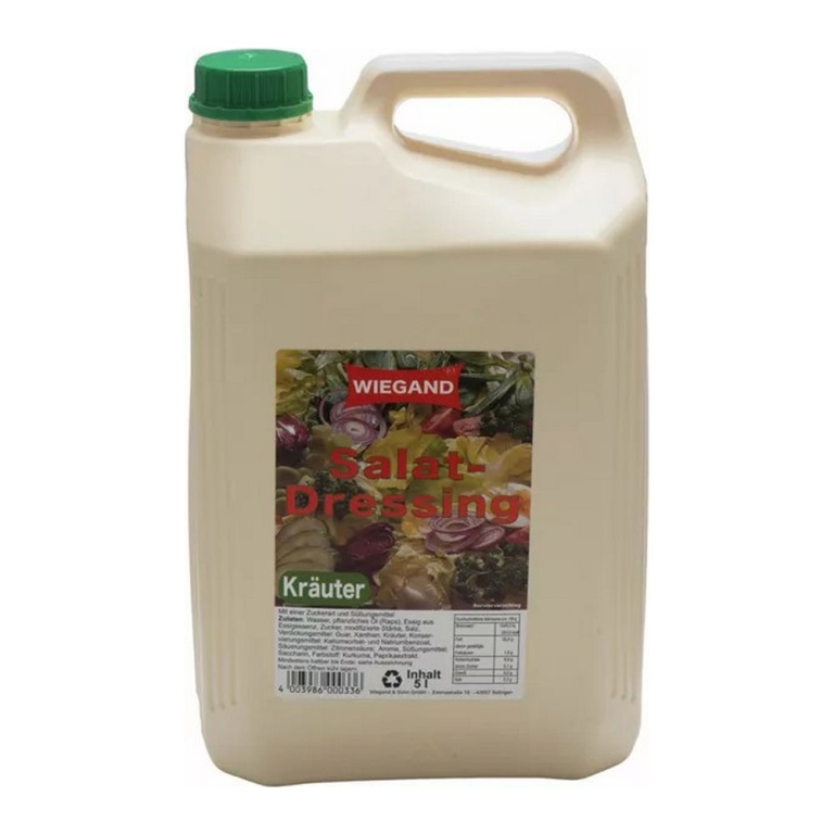 Wiegand | Salatdressing Kräuter | 5 liter