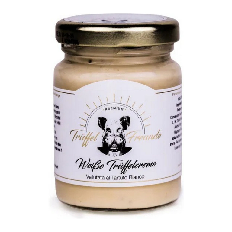 Truffel-Freunde | Trüffel-freunde Weiße Trüffel Creme | 12 x 90 gram
