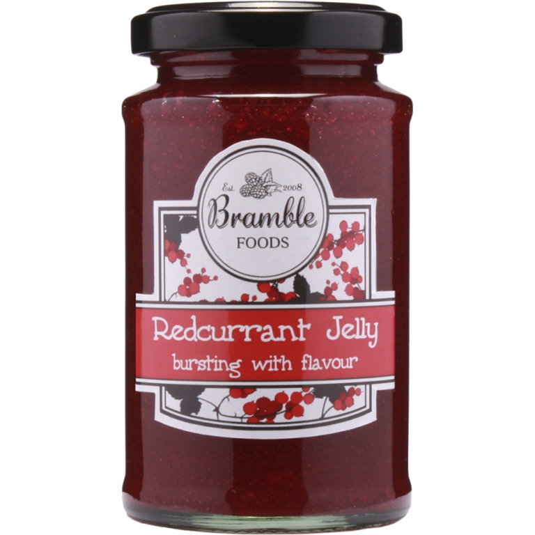 Bramble Foods | Redcurrant Jelly Glas | 6 x 227 gram