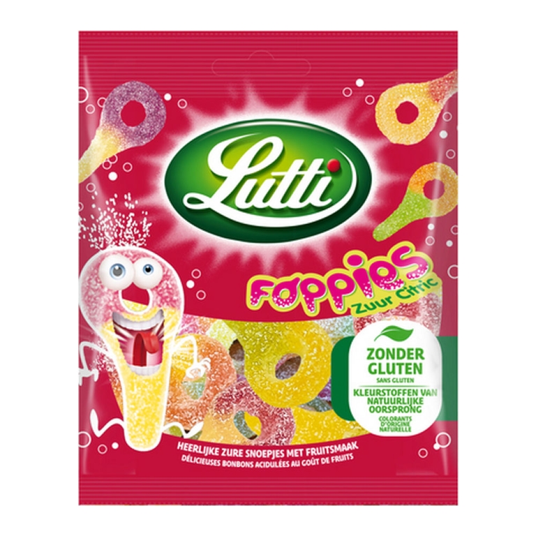 Lutti | Foppies Zakje | 12 x 70 gram