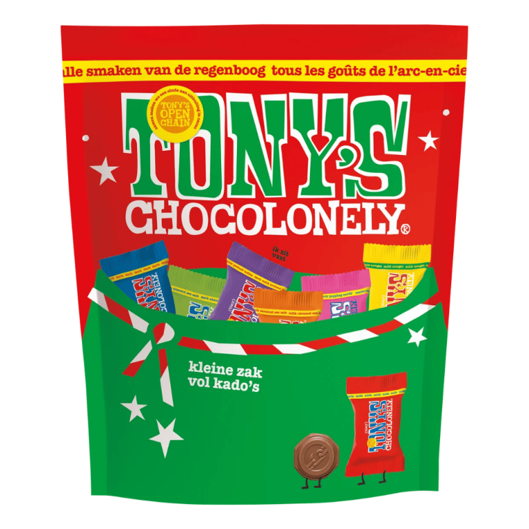 Tony's Chocolonely | Kerstpouch Mix | 126 gram