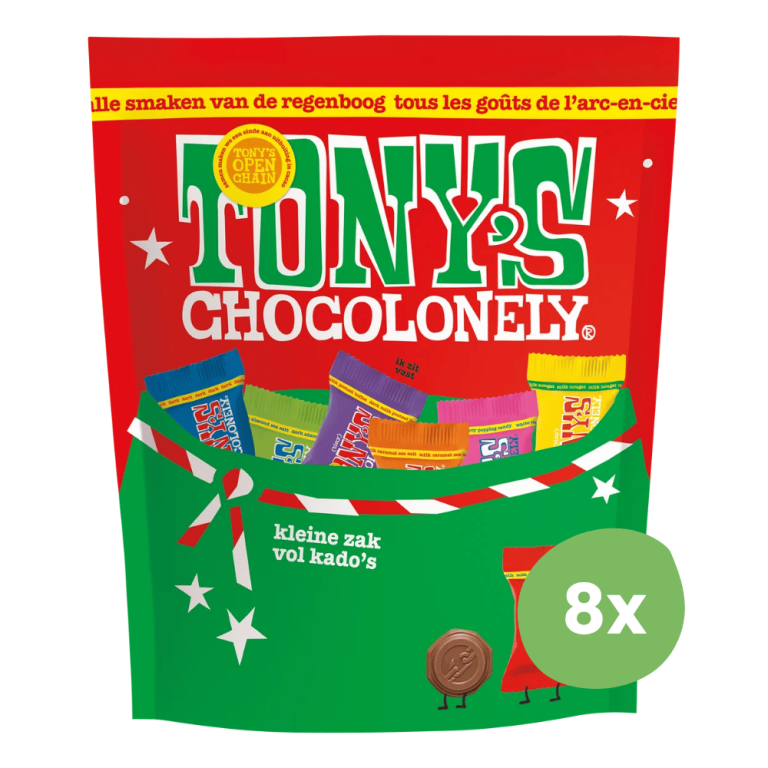 Tony's Chocolonely | Kerstpouch Mix | 126 gram