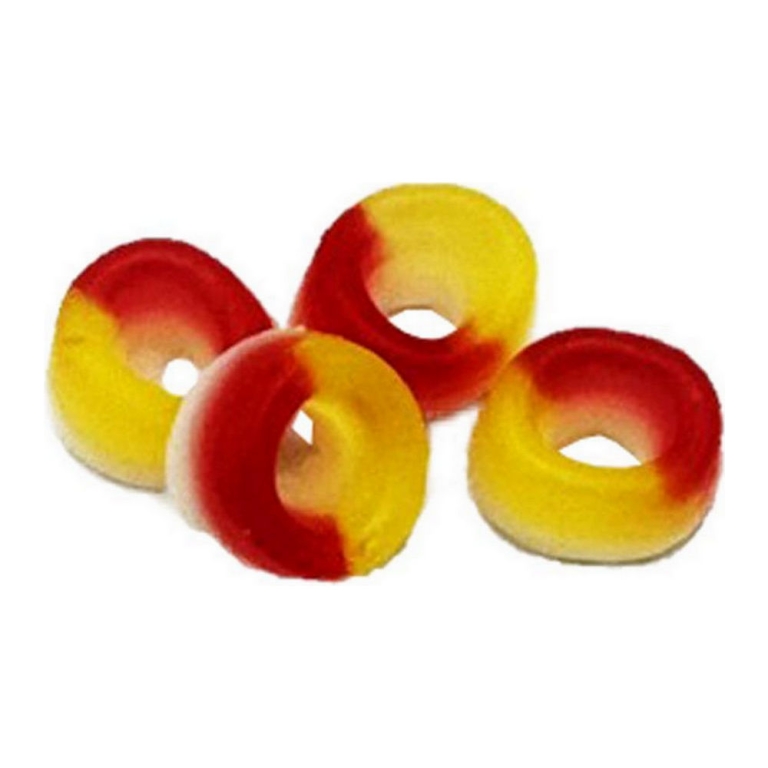 7 Stick | Jellies Sweet Peach Rings | 1 kg