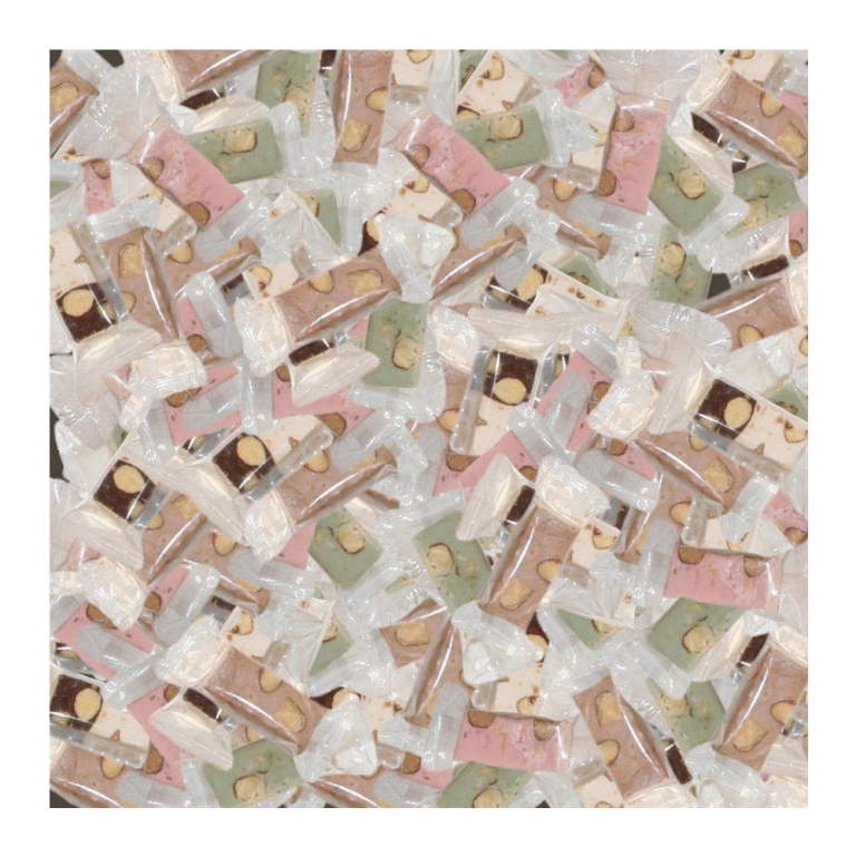 Nougat Carlier | Nougat Fruits Mix | 1 kg