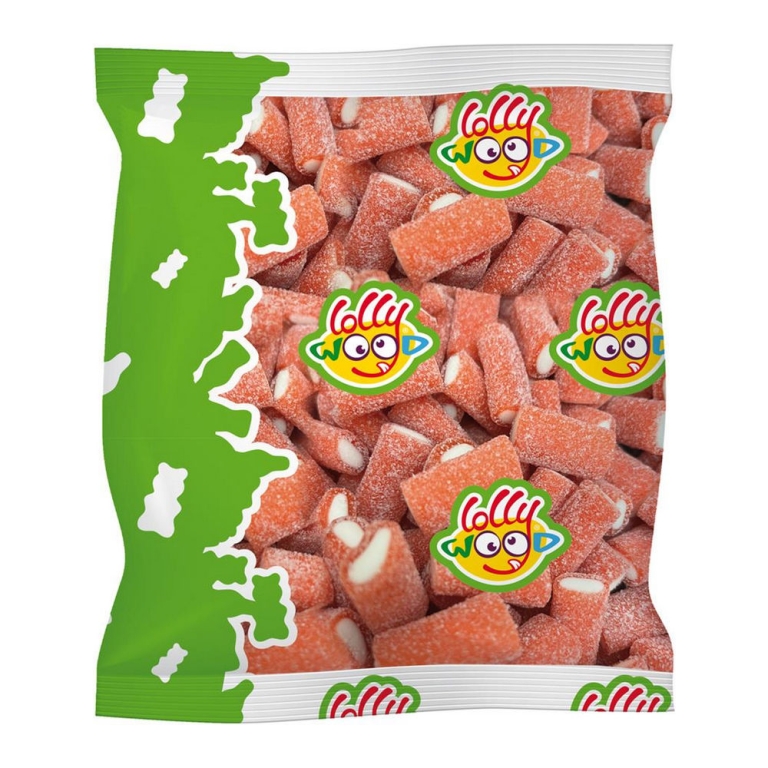 Lollywood | Bâtons Fraise Citrique | 1 kg