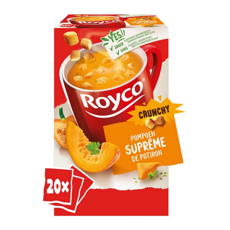 Royco | Crunchy Pompoen Suprême | 20 stuks