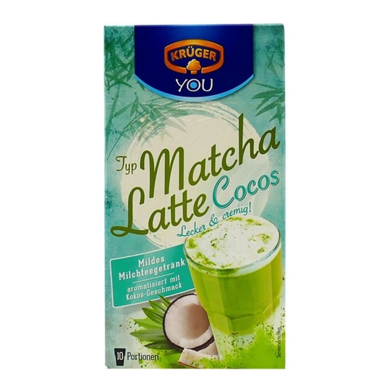 Kruger | Matcha Latte Kokos Pak | 8 x 10 sachets