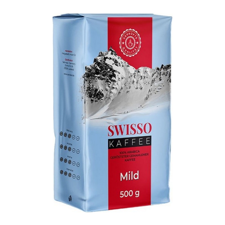 Swisso | Koffie Mild | 12 x 500 gram