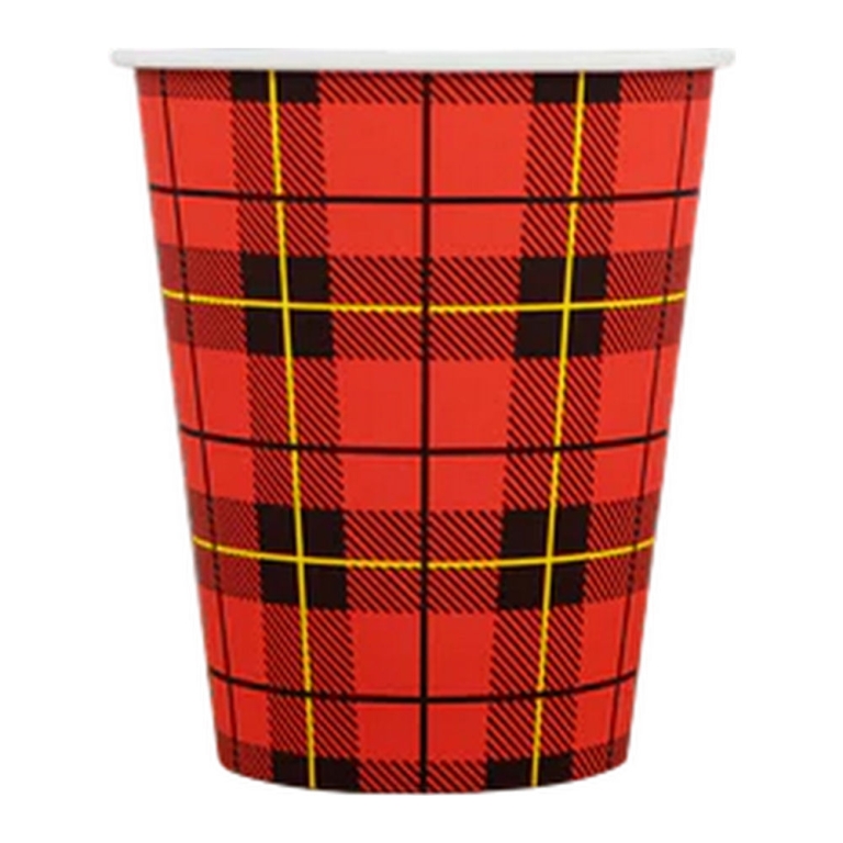 Hot Cup | Schotse Ruit | 150 ml | 2500 stuks