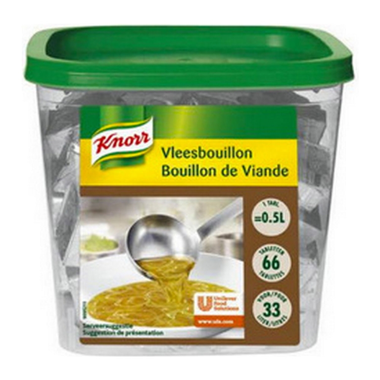 Knorr | Vleesbouillon Tabletten | Voor 33 liter