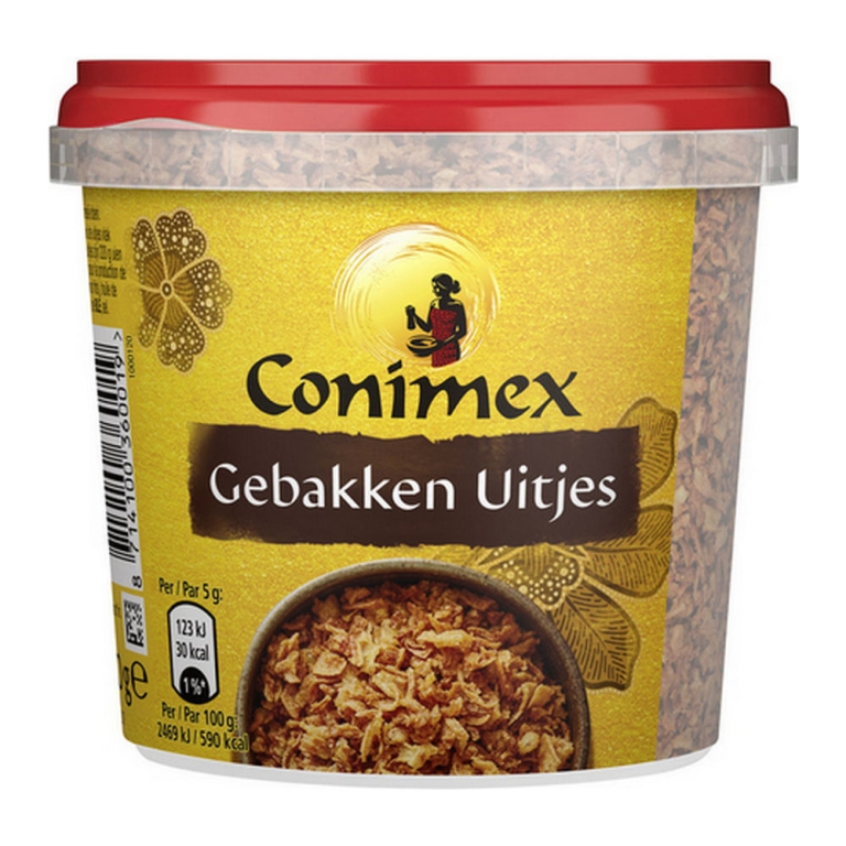 Conimex | Gebakken Uitjes | 12 x 100 gram