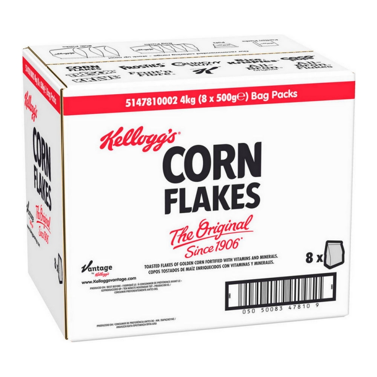 Kellogg&#39;s | Cornflakes Bagpack | 8 x 500 gram