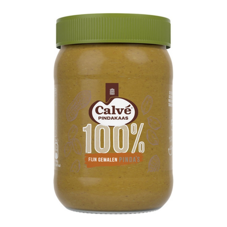 Calve | Pindakaas | Fine | 6 x 600 gram