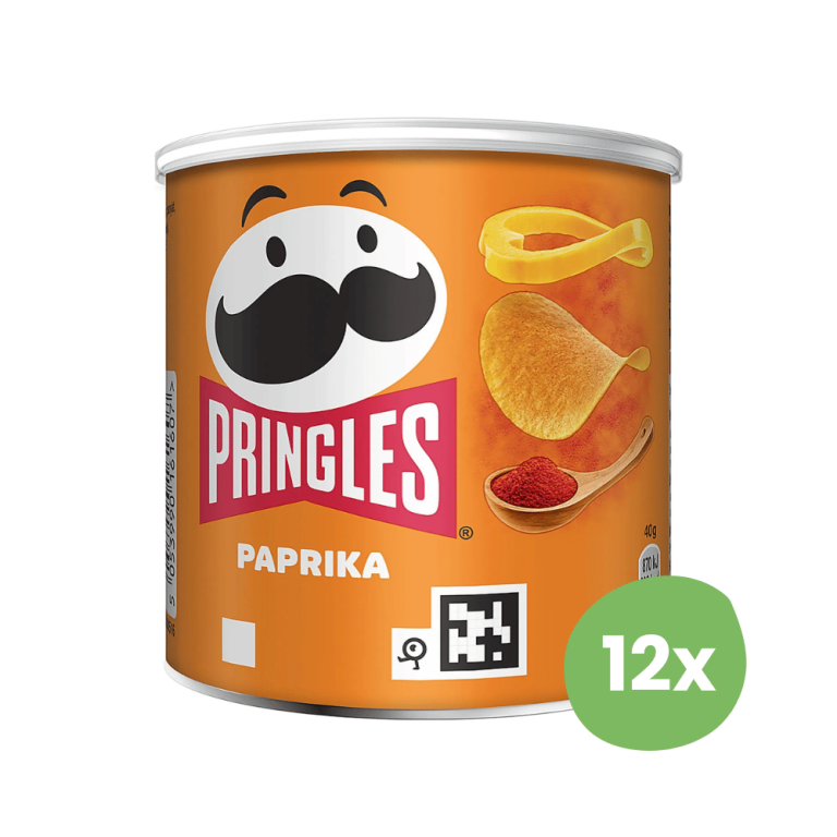 Pringles | Paprika | 12 stuks