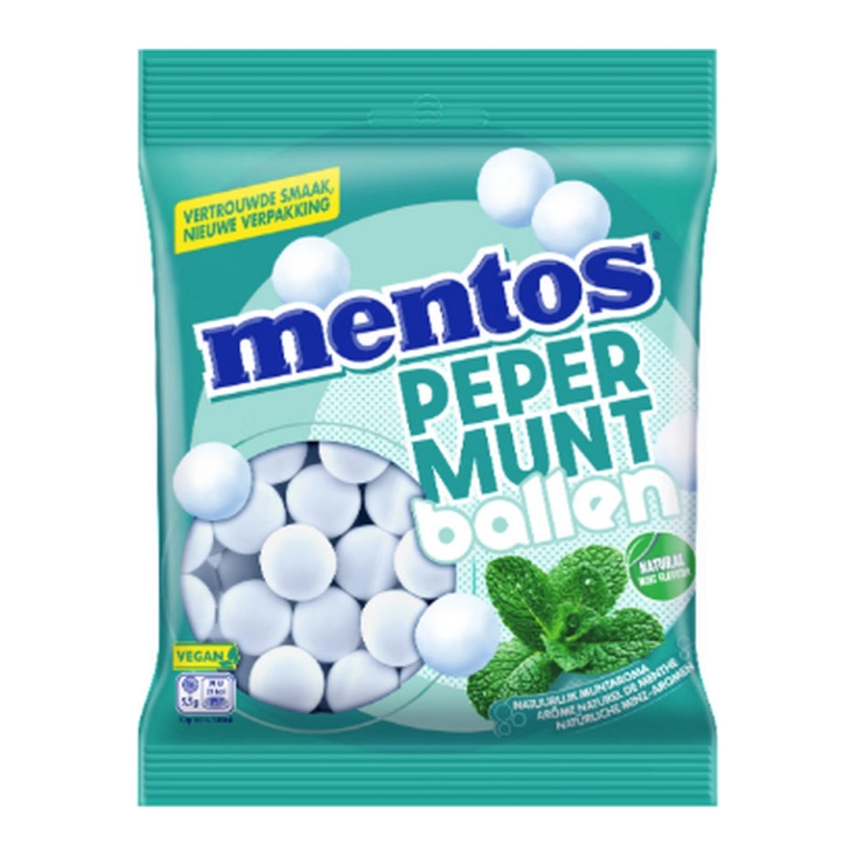 Mentos | Pepermuntballen | 12 x 220 gram