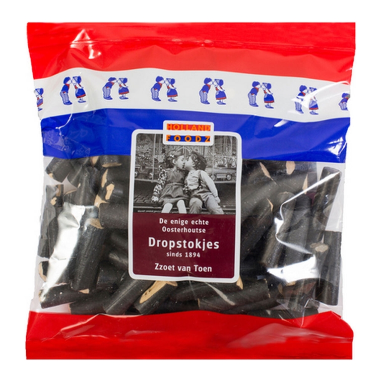Holland Foodz | Dropstokjes | 6 x 500 gram