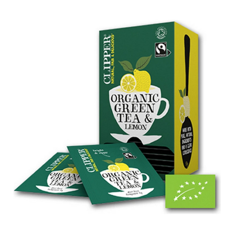 Clipper | Green Tea Lemon Bio | 6 x 25 stuks