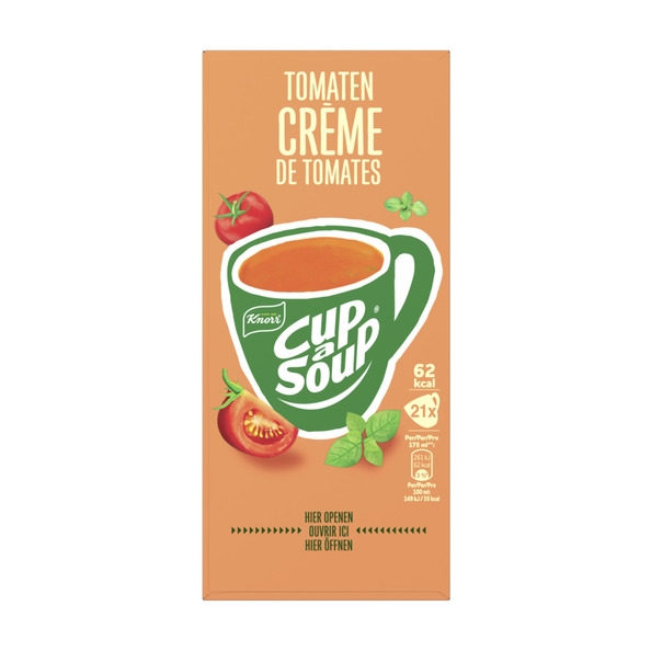 Knorr | Cup-A-Soup Tomaten Creme | 21 x 175 ml