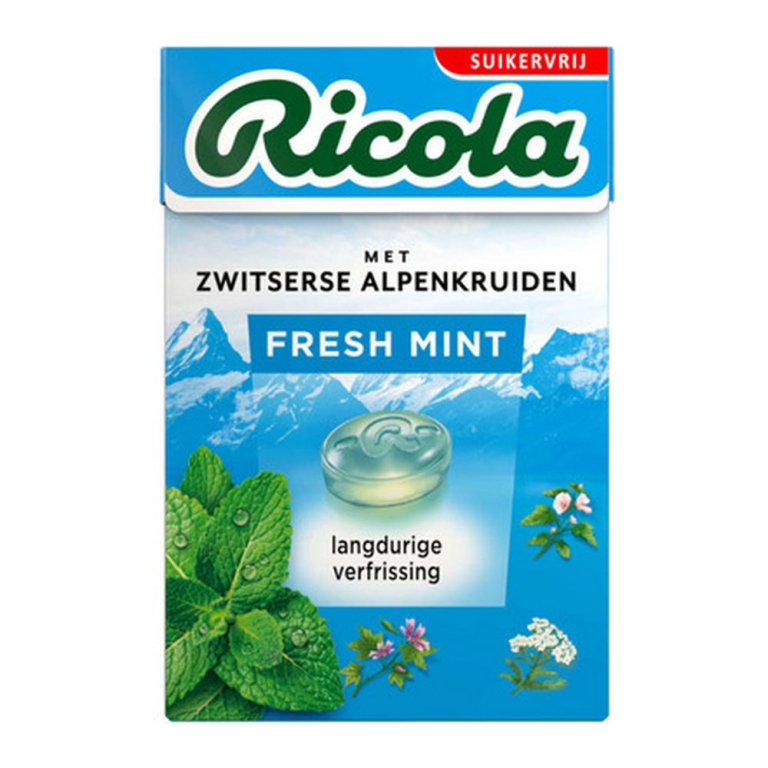 Ricola | Fresh Mint | 20 x 50 gram