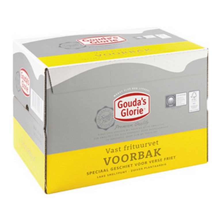 Gouda's | Glorie Frituurvet Geel Vast | 4 x 2.5 kg