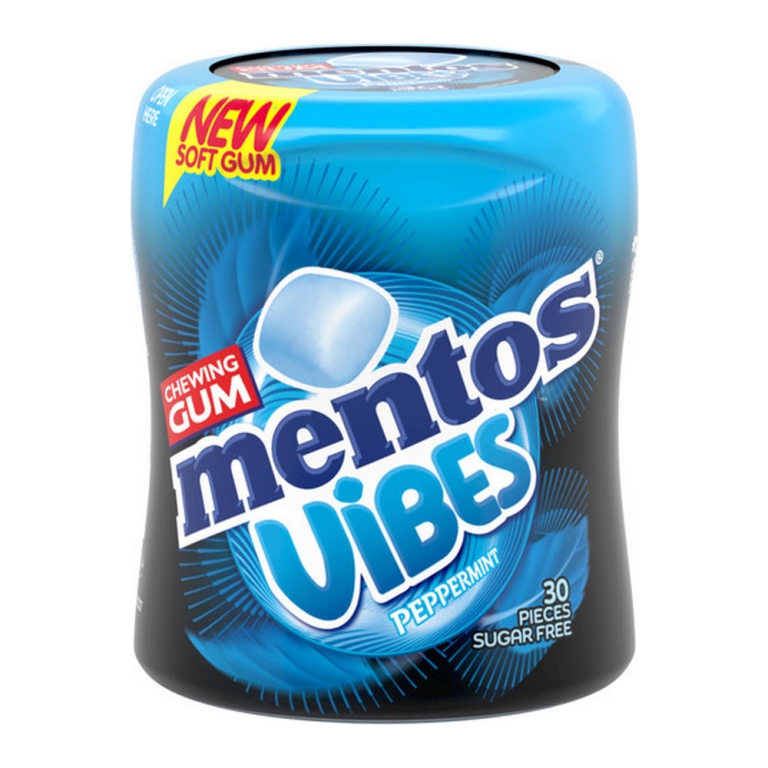 Mentos | Gum Vibes Peppermint | 6 stuks