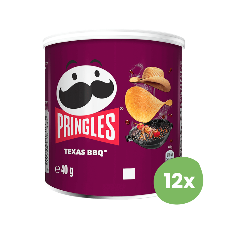 Pringles | Texas Bbq Sauce | 12 x 40 gram