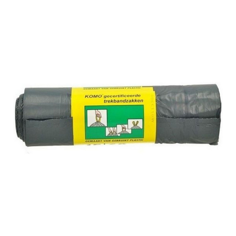 Komo | Trekband Huisvuilzak 15stuks | 60 liter