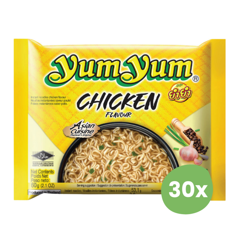Yum Yum | Kip Noedels Soep | 30 x 60 gram