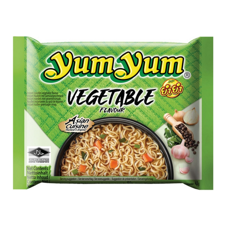Yum Yum | Instant Noedels Groente | 30 x 60 gram