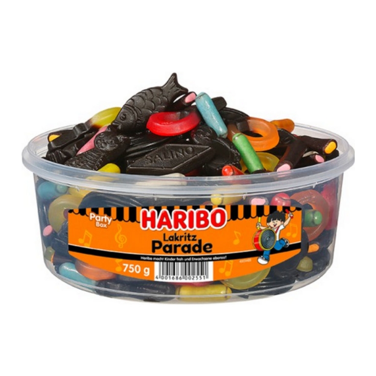 Haribo | Lakritz Parade Party Box | 12 x 750 gram