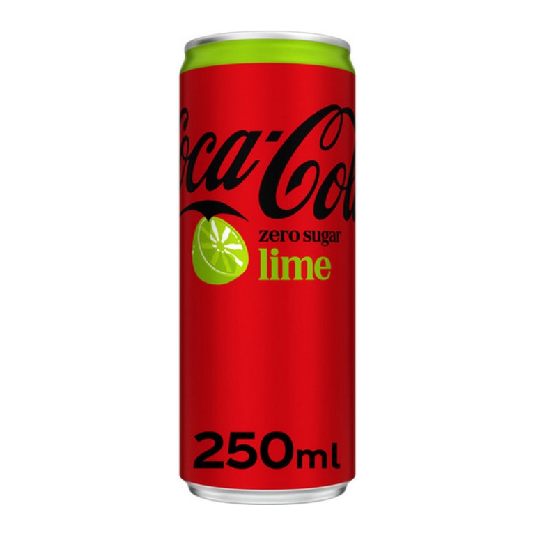 Coca Cola | Zero Sugar Lime | Blik | 12 x 250 ml