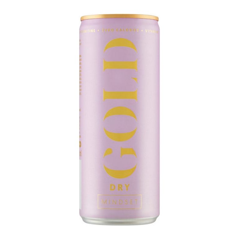 Gold | Dry Mindset Blik | 12 x 250 ml