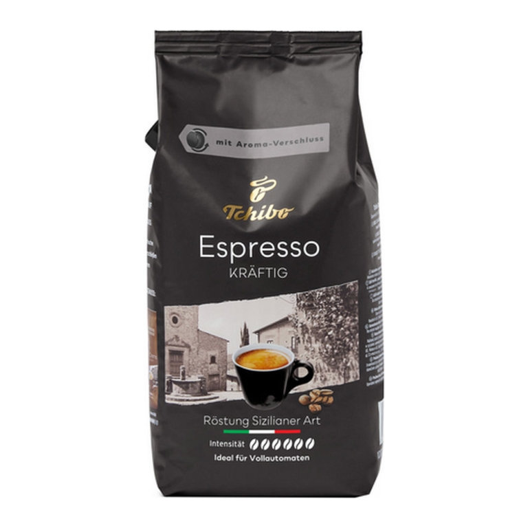 Tchibo | Espresso Kraftig Bonen | 8 x 1 kg