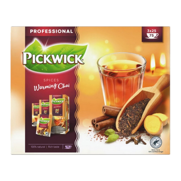 Pickwick | Professional Warming Chai | 75 x 2 gram