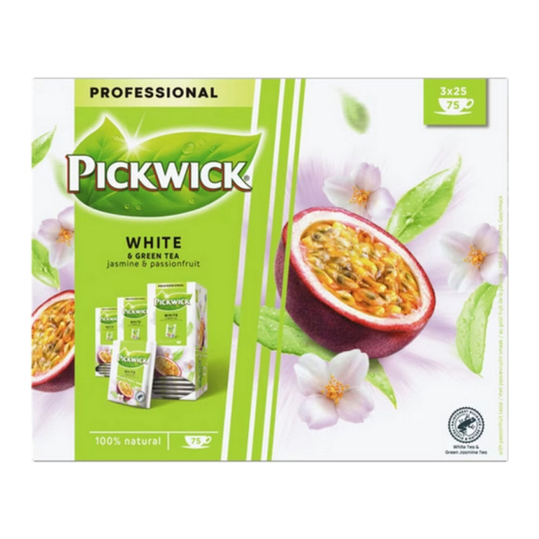 Pickwick | Professional White& Green Tea Jasmine& Pas | 1,5 gram