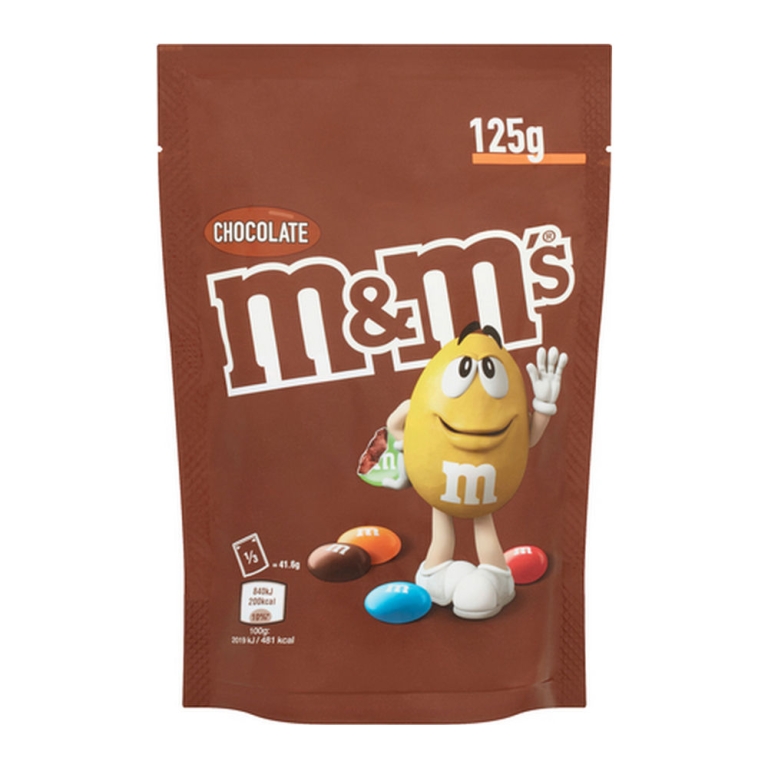 M&M's | Choco Zak | 12 x 125 gram