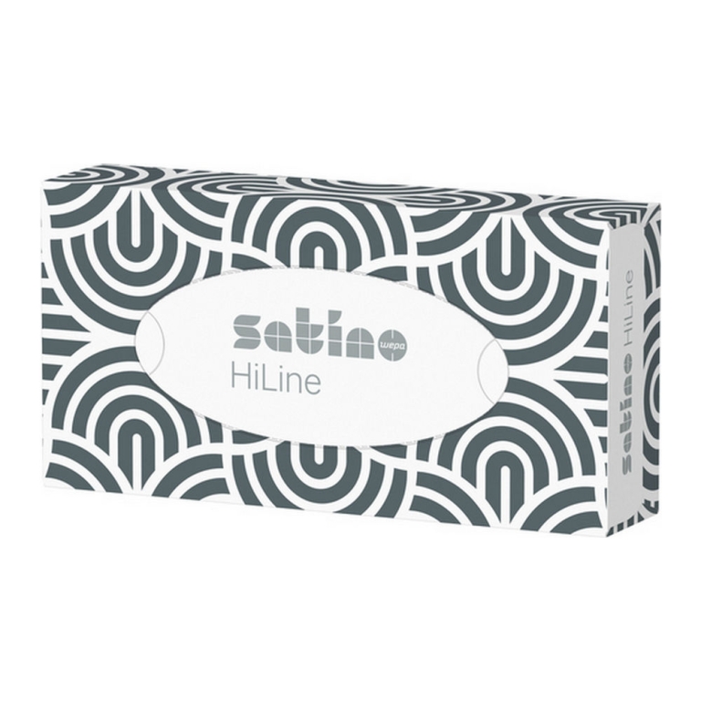 Satino |  HiLine Facial Tissues | 2-Laags | 40 x 100 stuks