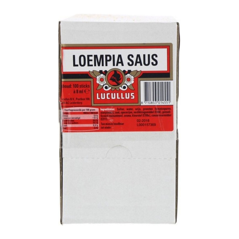 Lucullus | Loempiasaus Sticks | 100 x 8 ml