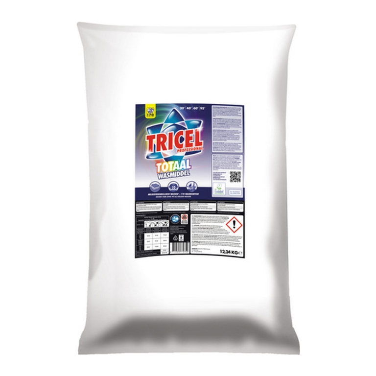 Tricel | Prof Totaalwasmiddel Poeder | 12,24 kg