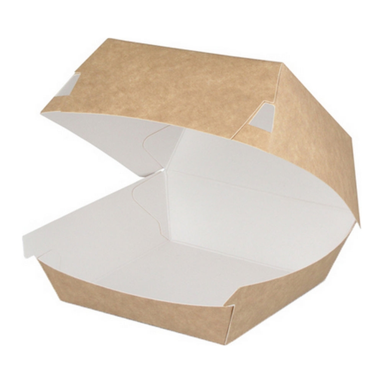 Hamburgerbak | Klein Kraft/wit | 400 stuks