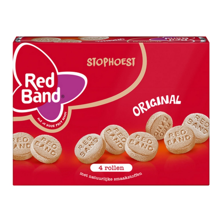Red Band | Stophoest Rol | 18 x 4 x 38 gram