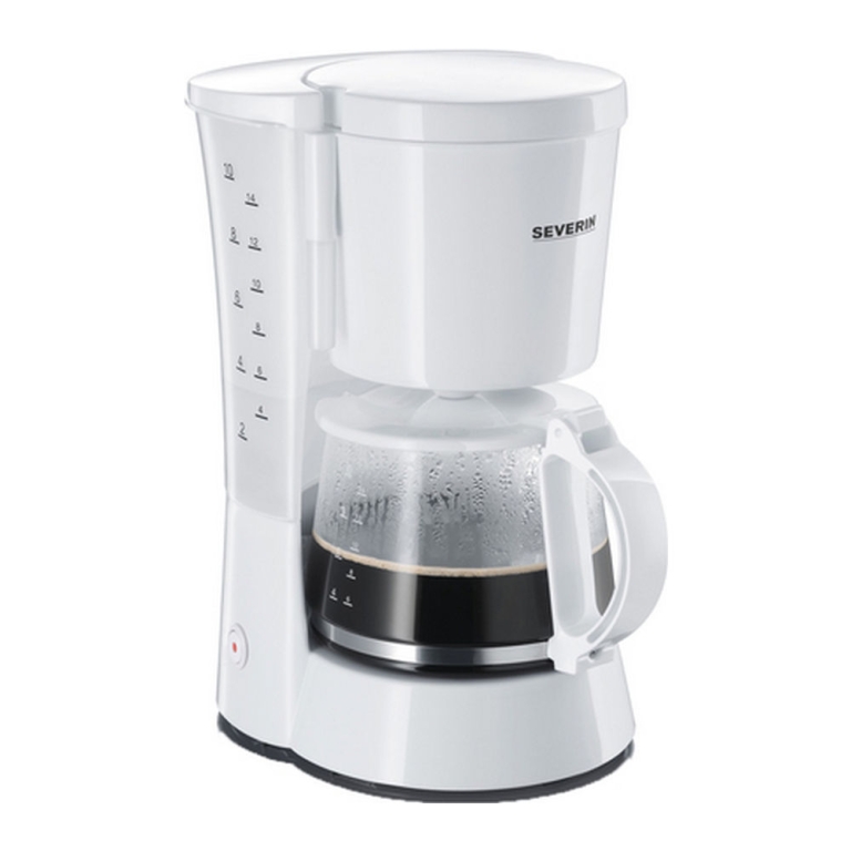 Severin | Koffiezetapparaat Wit 10 Kops