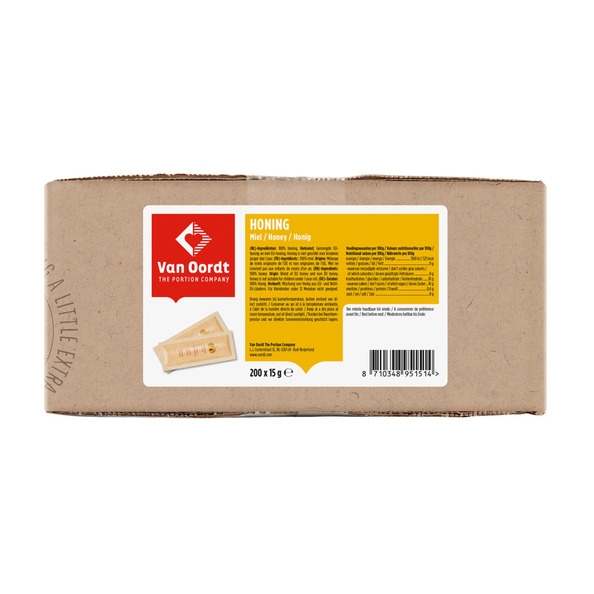 Van Oordt | Honing Sachet | 200 x 15 gram