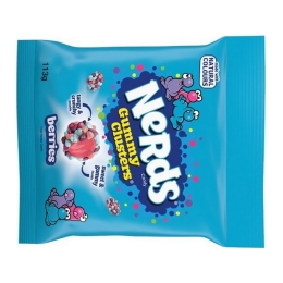 Nerds | Gummy Clusters Berries | 10 x 113 gram
