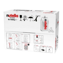 Nutella | Food Service Cartridge | 6 x 1000 gram