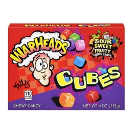 Warheads | Chewy Cubes | 12 x 85 gram