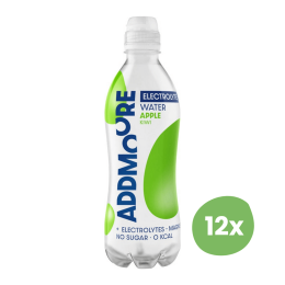Addmoore | Electrolyte Water Apple | 12 x 0,5 liter