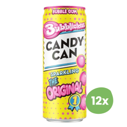 Candy Can | Bubblicious The Original Blik | 12 x 33 cl