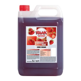 Raak | Siroop Zero Aardbei | 5 liter