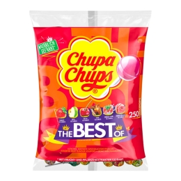 Chupa Chups | Fruit-lollyzak | 250 stuks